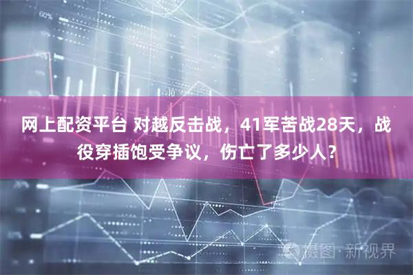网上配资平台 对越反击战,41军苦战28天,战役穿插饱受争议,伤亡了多少人?